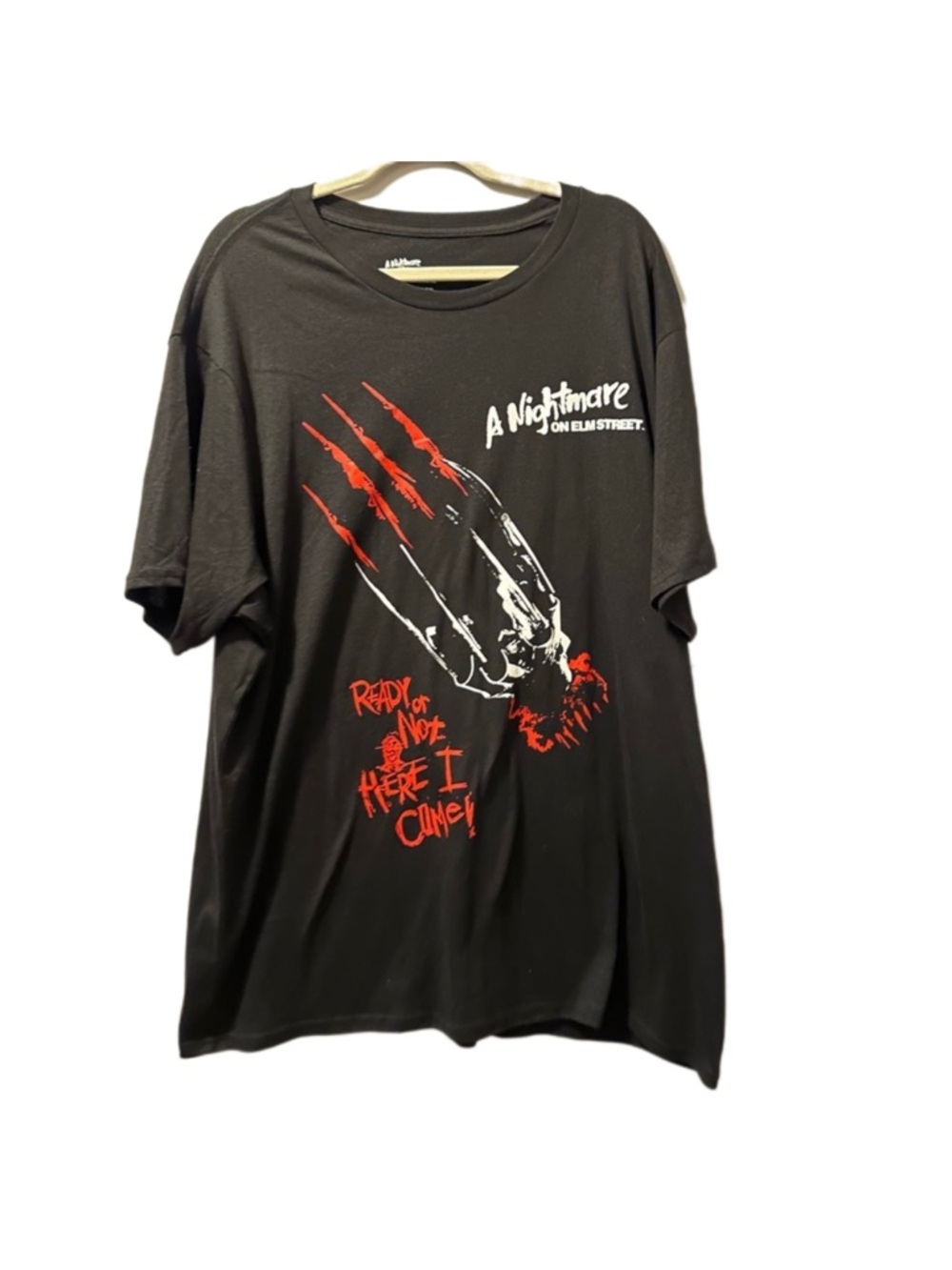 A nightmare on Elm Street Tee shirt Freddy hand new tags